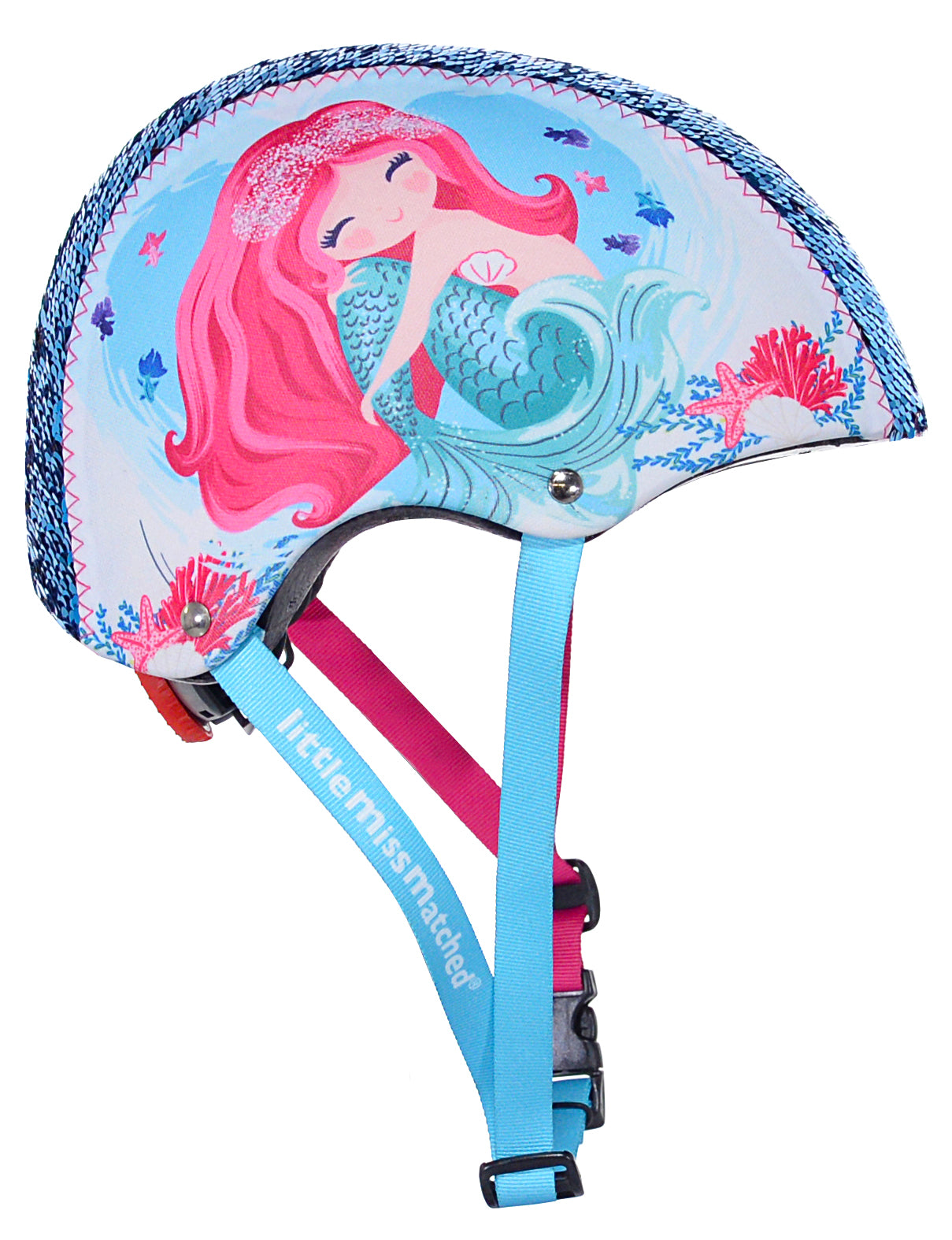 Krash sequin deals flip helmet mermaid